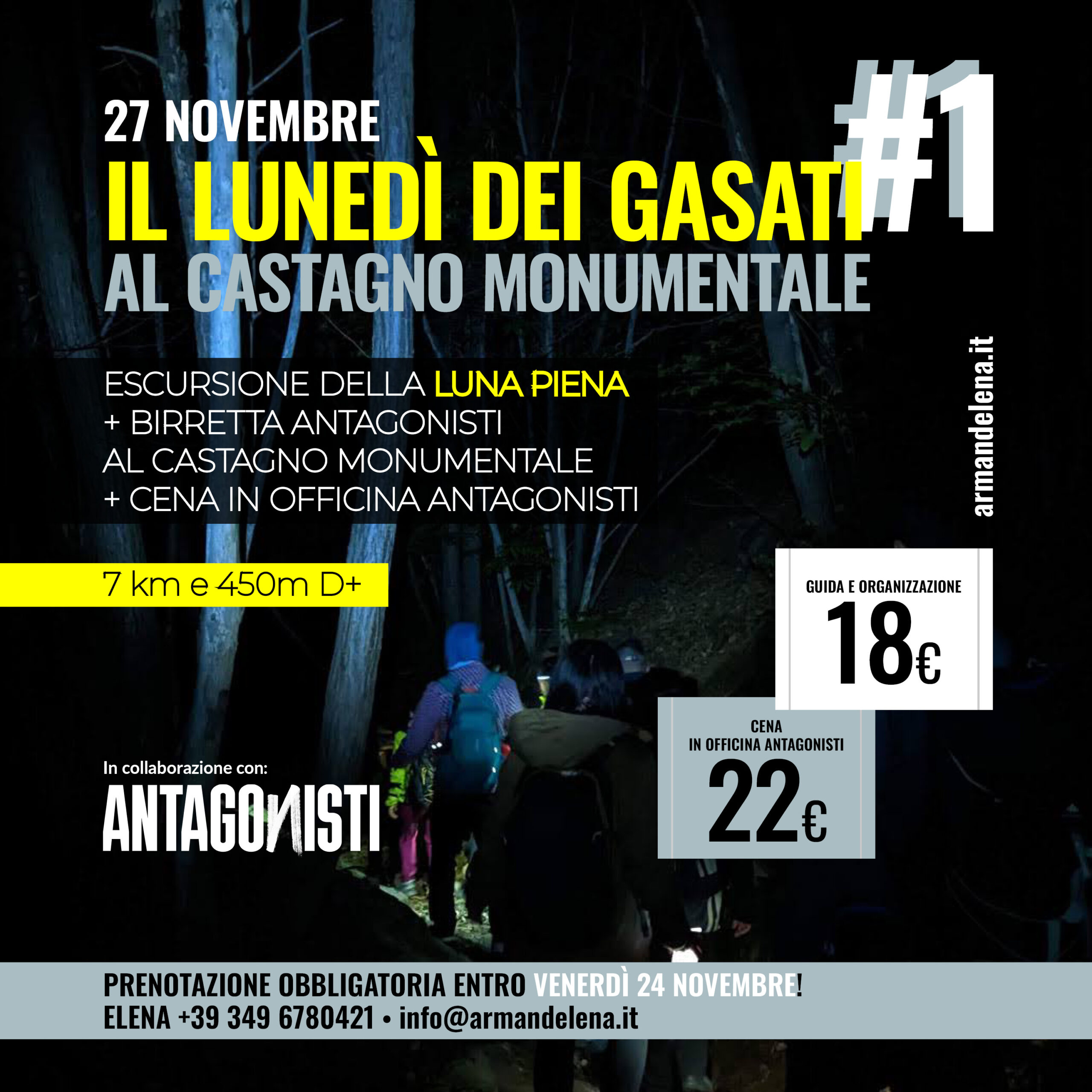 lunedì dei gasati al castagno monumentale