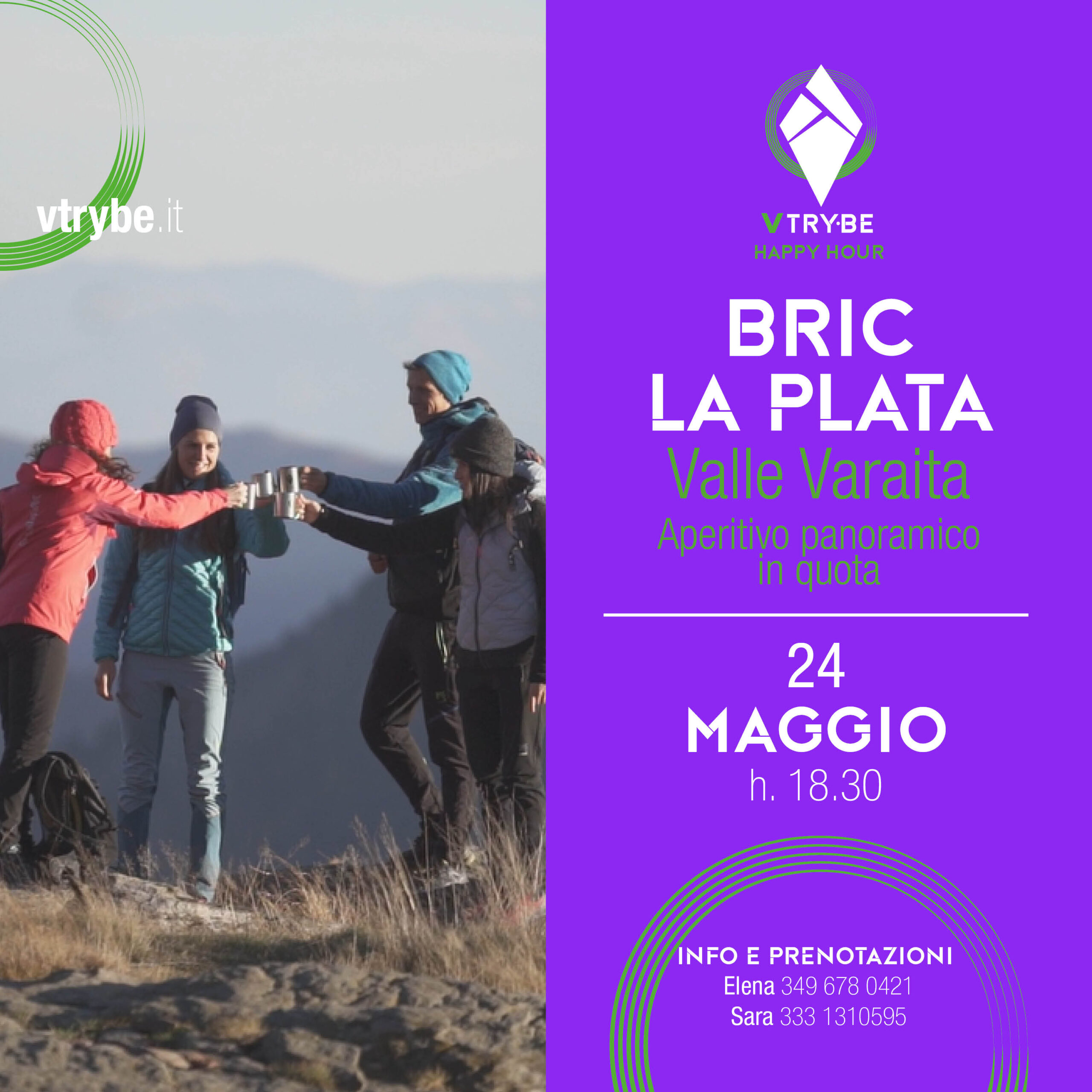 HAPPY HOUR bric la plata 24 maggio