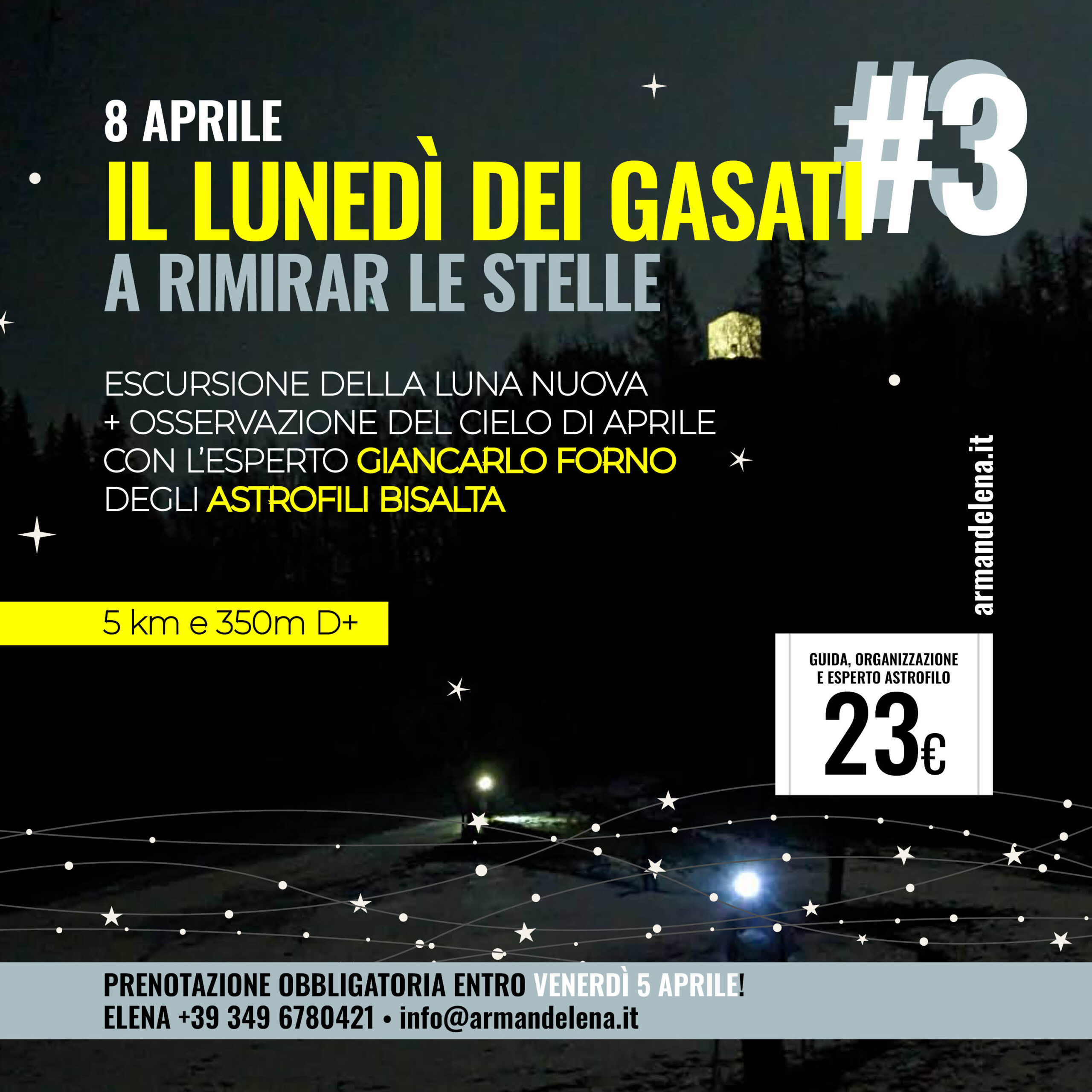 Il lunedì dei gasati - a rimirar le stelle 08 aprile