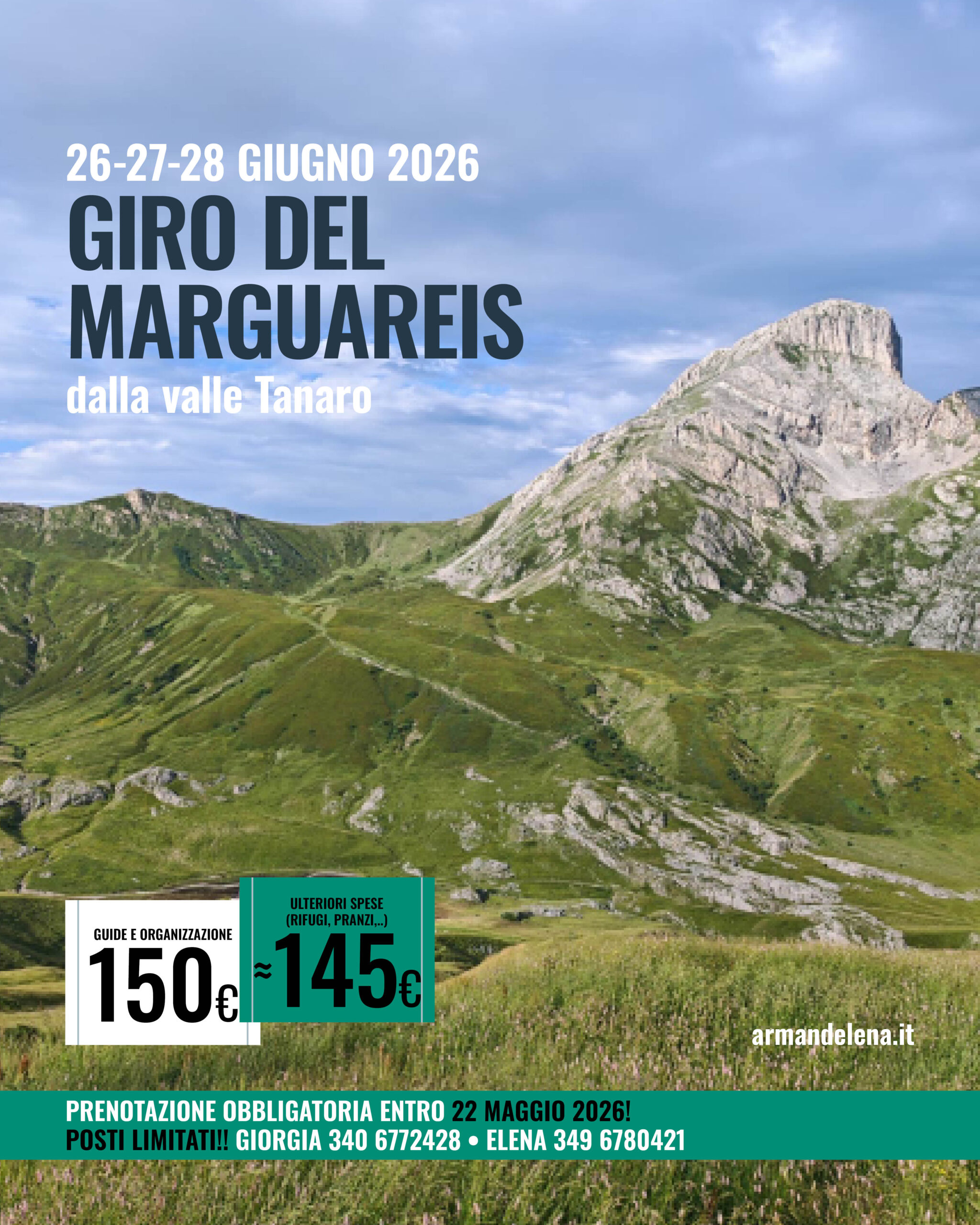giro del marguareis 26 27 28 giugno 2026