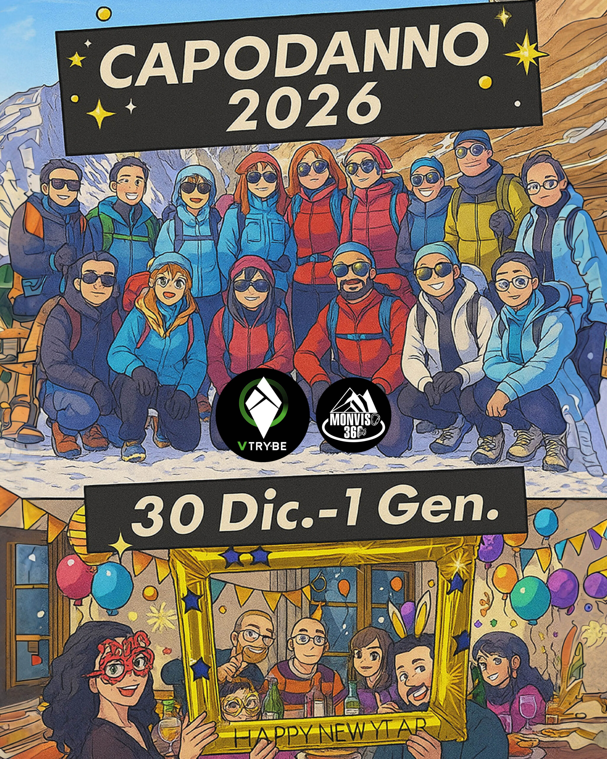capodanno 2026 v trybe dai 20 ai 45 anni