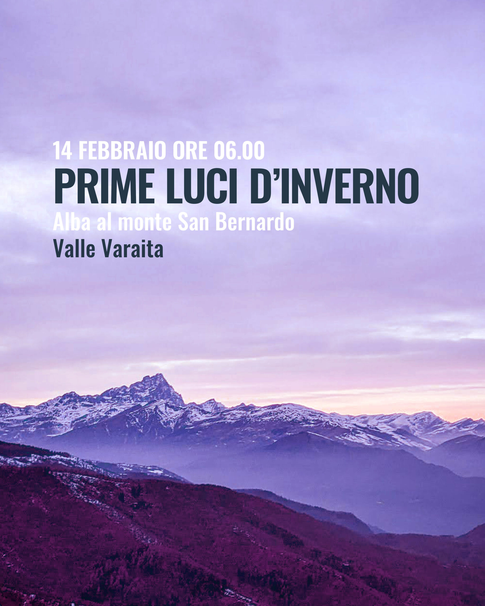 Alba invernale - 14 febbraio