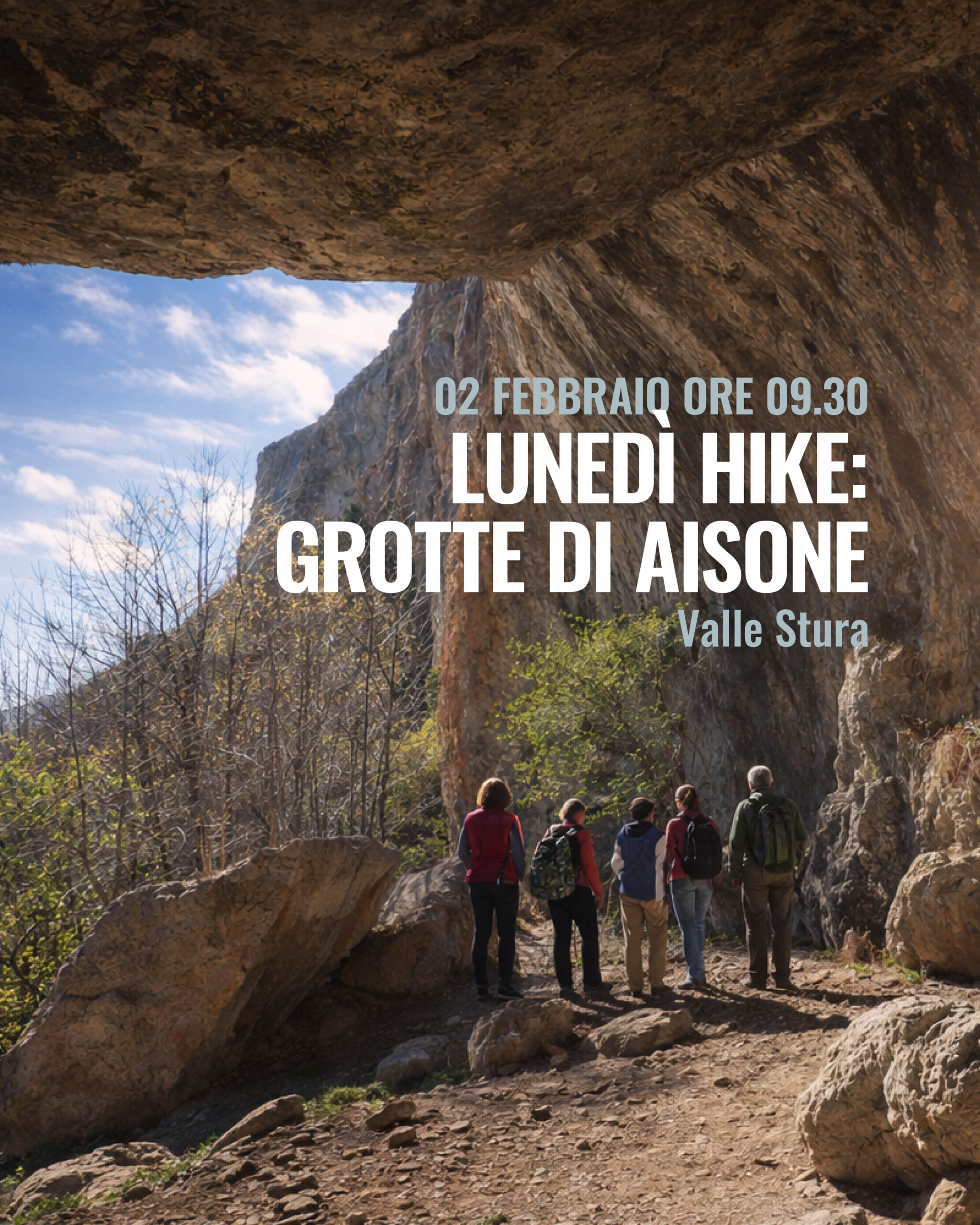 Lunedì Hike grotte di aisone