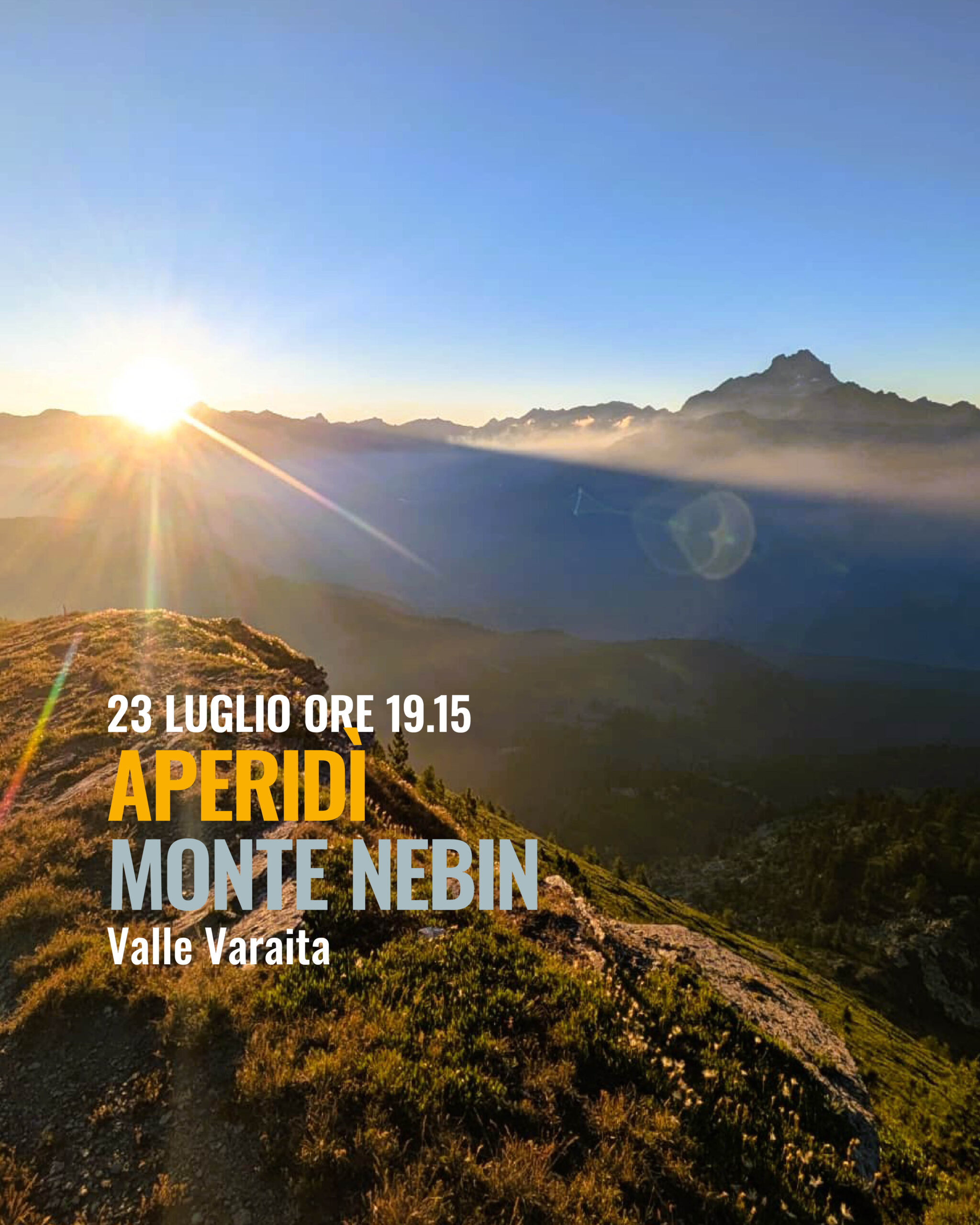 Aperidì monte nebin 23 luglio